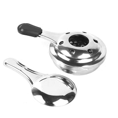 Kuashidai mini alcohol stove with compact design for backpacking meals