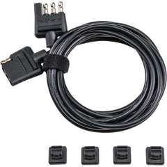 Kuat 4 Pin Flat Rack wiring extension install for secure bike rack connection.
