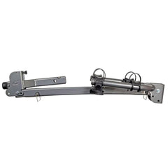 KUAT Beta tilt-down access enables rear cargo reach without removing rack.