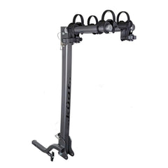 KUAT Beta folded bicycle rack saves space for storage after trips.