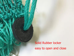 KUFA bait bag with rubber locker and stainless clip for secure bait retention.