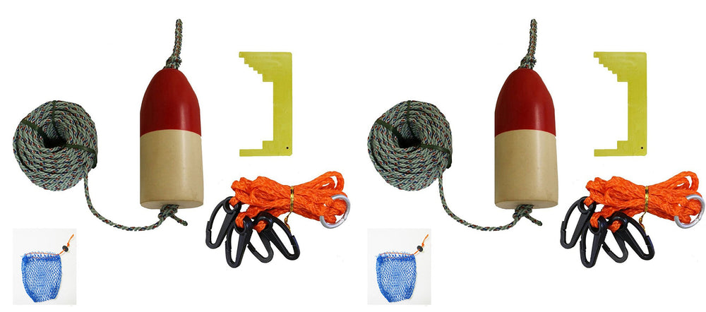 KUFA crab trap accessory kit lead core rope 100ft for strong, reliable lines