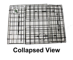 KUFA trap features one-way latches and escape tunnels preventing undersized crabs.