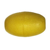KUFA 4-inch Float F4W yellow float, close-up, for high-visibility water marking