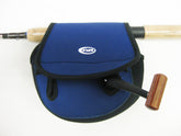 KUFA large spinning reel cover on rod mount protects reels during fishing trips
