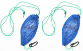 KUFA Sports crab trap bait bag pair attached to a trap for secure bait.