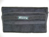 KUFA Sports Flasher Organizer on a boat deck showing the vented bag and secure design