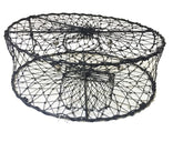 KUFA Sports foldable crab trap with clip lock, portable and easy to store.