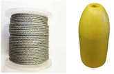 KUFA Sports lead-core line in use for depth control in prawn fishing