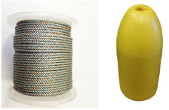 KUFA Sports lead-core line in use for depth control in prawn fishing