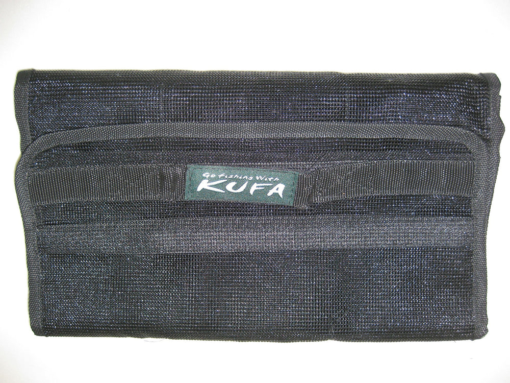 KUFA Kokanee Flasher Organizer front view with vented bag for dry storage on a boat