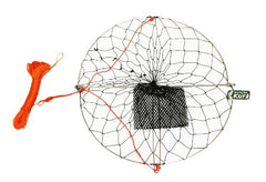 Includes 100 ft smooth braided rope and bait bag for KUFA crab traps