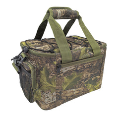 Open main compartment showing space for four 3600 and one 3500 tackle boxes