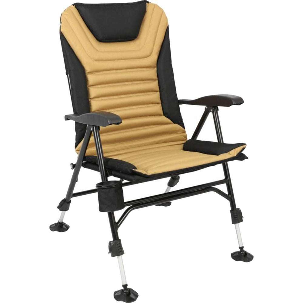 Kuma Off Grid Chair with adjustable legs for stable seating on uneven terrain.