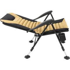 Kuma Off Grid Chair mesh pocket under seat stores essentials.
