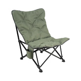 Kuma Aurora Chair full view in Sage/Graphite for outdoor lounging