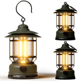KUNDGLA portable LED camping lantern 1500LM compact form for versatile outdoor lighting.