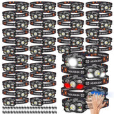 KunHe 40-pack headlamp multi-pack for reliable outdoor lighting and affordable group adventures.