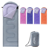 Kuzmaly camping sleeping bag 3-seasons in outdoor setting for all-weather comfort