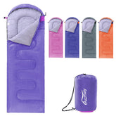 Kuzmaly camping sleeping bag outer shell shows durable weatherproof fabric for outdoor comfort.