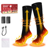KWANCHOO rechargeable heated socks deliver full-foot warmth for outdoor activities.