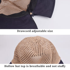 Foldable, lightweight packable beach hat