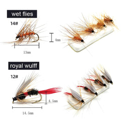 Woolly bugger patterns for trout in Kylebooker kit