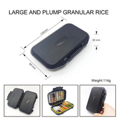 Hand-tied trout fly patterns in kit