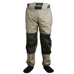 Kylebooker breathable waist-high waders deliver dry warmth for fishing adventures.