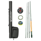 Kylebooker fly rod 9ft 5wt in action delivering precise casts on streams