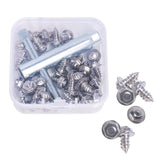 Kylebooker screw-in wading stud kit with 26 pieces