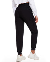LadyJoy cargo pants women's ankle-length view, ideal for hiking and daily wear.