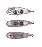 Lagnlnaoy 30-piece blank lures laid out for customization and inshore crappie fishing.