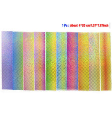 Lagnlnaoy mermaid scale pattern foil with color shift for eye catching finishes