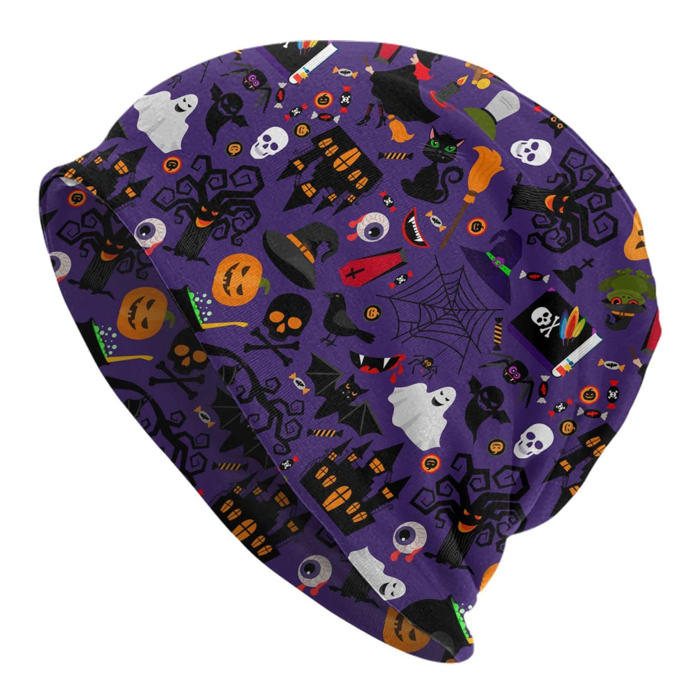 LAIPUTER Halloween Beanie front view