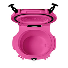 Laka cooler rotomolded construction highlights rugged durability for weekend adventures.