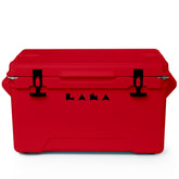 LAKA cooler rotomolded red shell for rugged outdoor adventures