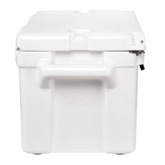 Laka 45 Qt cooler white interior space for food and beverages