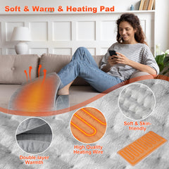 LAMA Foot Warmer inner coral fleece lining feels soft and cozy