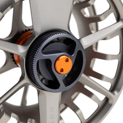 Lamson Speedster S-Series conical drag delivers smooth resistance.