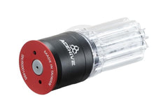 Lancer Tactical Ace X Tech 40mm grenade red side view for quick reload access.