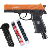 Lancer Tactical air self-defense pistol assembly for quick setup