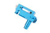 Lancer Tactical blue AK hop-up unit with CNC aluminum construction for AK AEGs