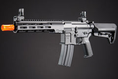 Lancer Tactical Nebula II ETU Predator Stalker ambidextrous controls enhance handling in fast scenarios.