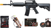 Lancer Tactical Gen 2 M4A1 carbine polymer upper receiver, durable for field play.
