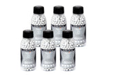 Lancer Tactical heavy sniper BBS pack with six mini bottles ensuring smooth feed and consistent rounds.