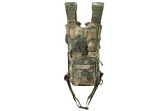 Lancer Tactical hydration backpack with a 9x14 inch water compartment for on-the-go hydration.