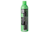 Lancer Tactical Nuprol 2.0 Ultimate Strong green gas bottle pour, ready for use.