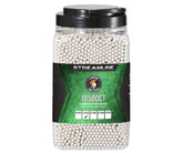 Lancer Tactical BBs bucket collection with bright white 0.20–0.32g for outdoor field accuracy