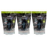 Lancer Tactical outdoor white BBs 3-pack packaging shows durable, field-ready ammo.